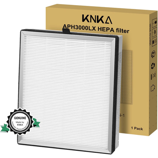 KNKA Pro Air Purifier Replacement Filter for APH3000, for 3500 Sq.ft., HEPA H13 Filter, Upcoming in April