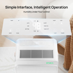 KNKA Energy Star 5000 Sq.Ft Dehumidifier for Basement, Max 74 Pint/Day