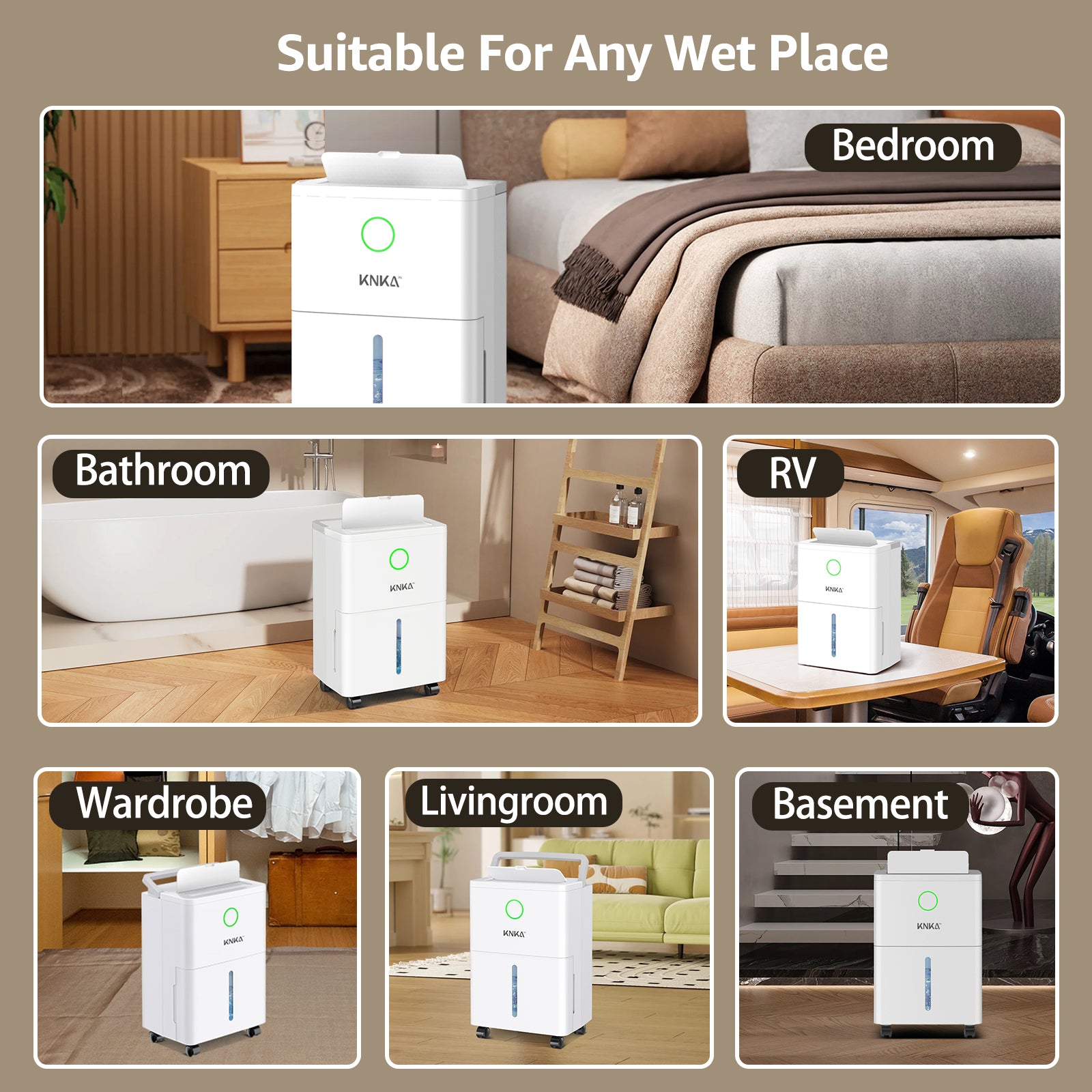 1600 sq.ft Dehumidifier for Basement, 21 Pint Dehumidifiers for Home with Drain Hose, Continuous Drainage, Washable Filter, Intelligent Humidistat for Bedroom, Bathroom, Large Room